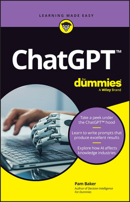 Book cover for Chatgpt for Dummies