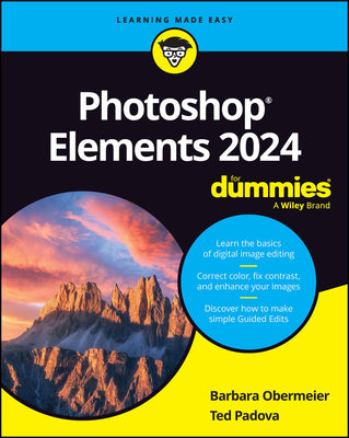Book cover for Photoshop Elements 2024 for Dummies
