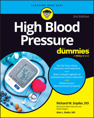 Book cover for High Blood Pressure for Dummies