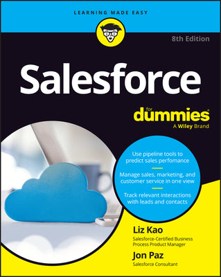 Book cover for Salesforce for Dummies
