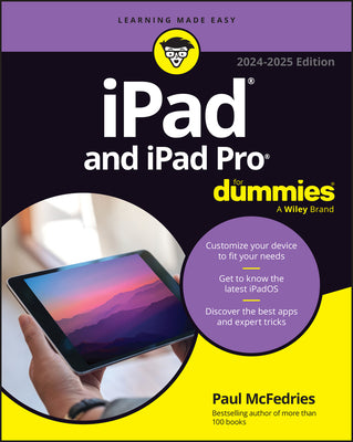 Book cover for iPad & iPad Pro for Dummies