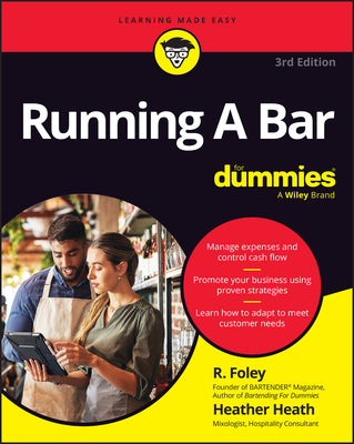 Book cover for Running a Bar for Dummies