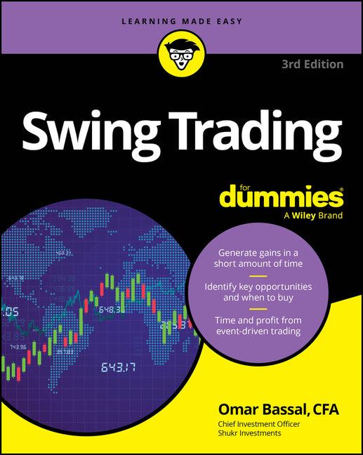 Book cover for Swing Trading for Dummies