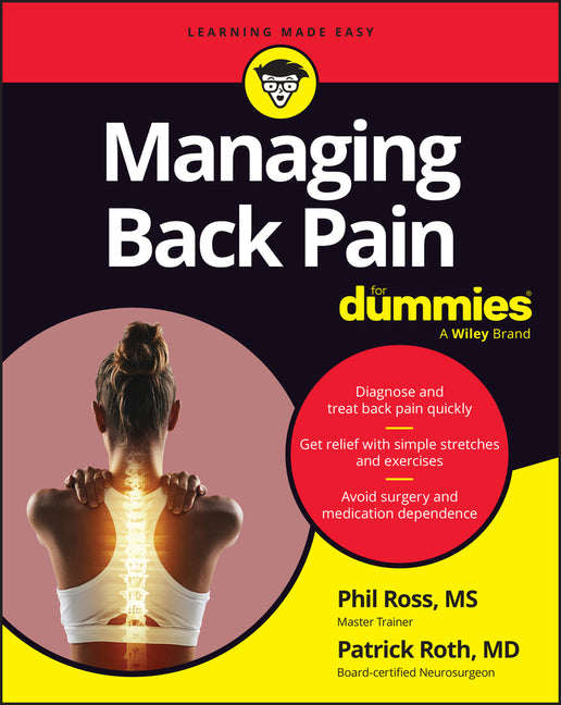 Book cover for Managing Back Pain for Dummies