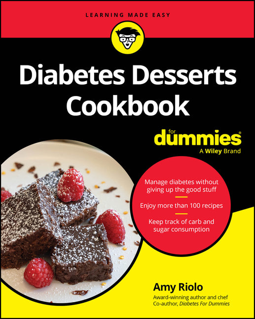 Book cover for Diabetes Desserts Cookbook for Dummies