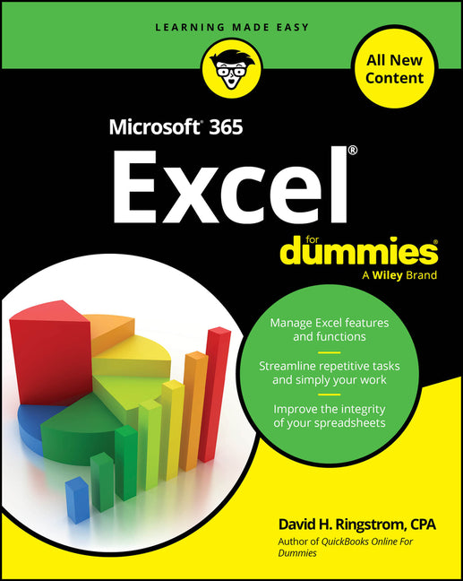 Book cover for Microsoft 365 Excel for Dummies