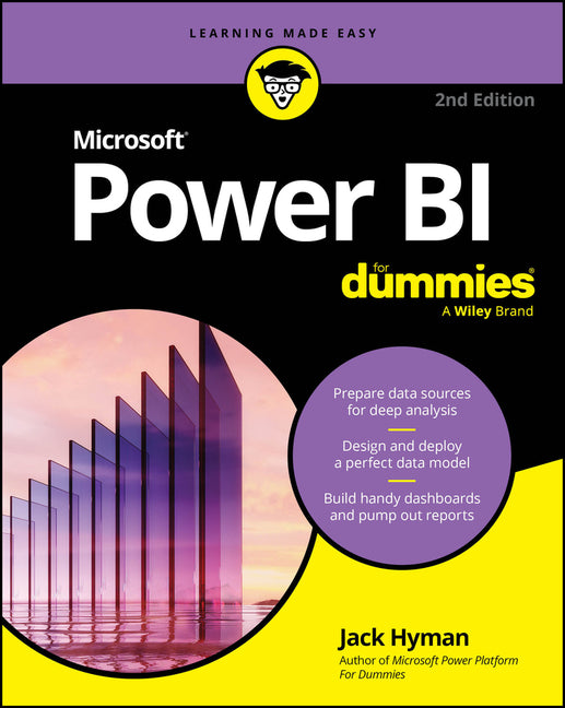 Book cover for Microsoft Power Bi for Dummies