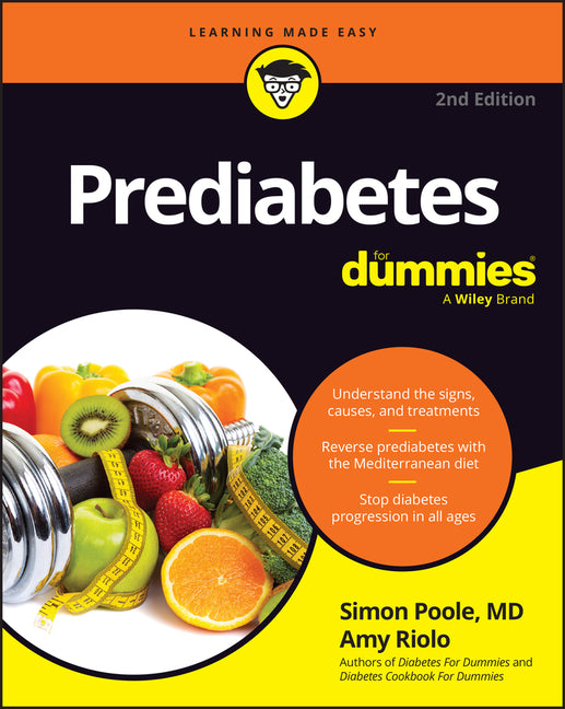 Book cover for Prediabetes for Dummies