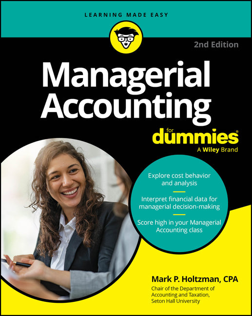Book cover for Managerial Accounting for Dummies