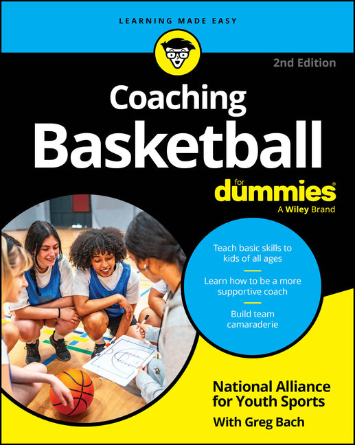 Book cover for Coaching Basketball for Dummies