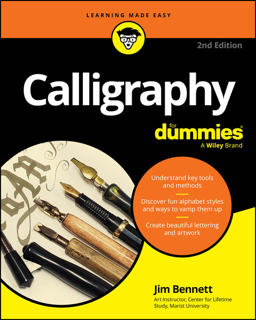 Book cover for Calligraphy for Dummies