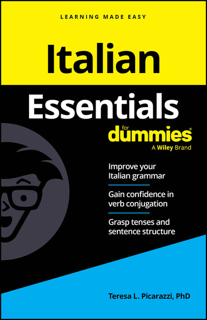 Book cover for Italian Essentials for Dummies