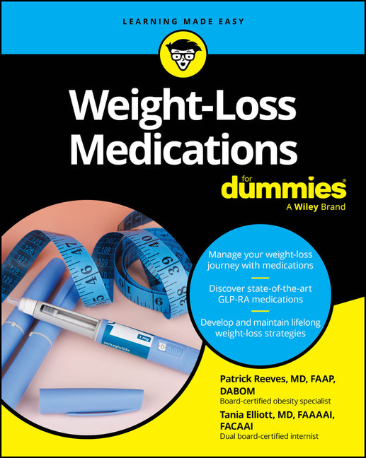 Book cover for Weight-Loss Medications for Dummies