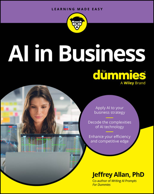 Book cover for AI in Business for Dummies