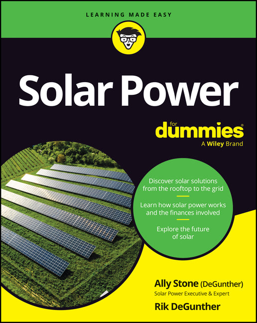 Book cover for Solar Power for Dummies