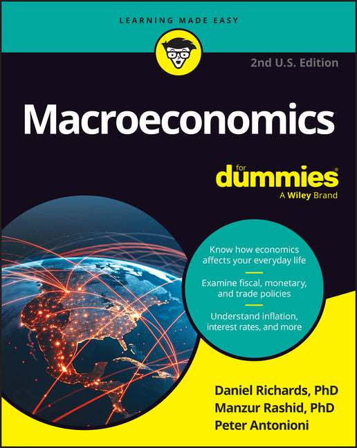 Book cover for Macroeconomics for Dummies, U.S. Edition