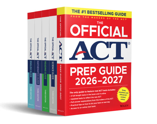 Book cover for Official ACT Prep and Subject Guides 2026-2027, Complete Set