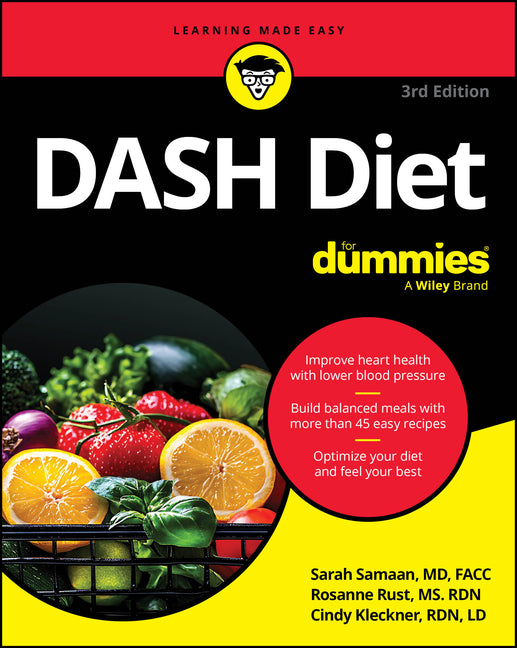 Book cover for Dash Diet for Dummies