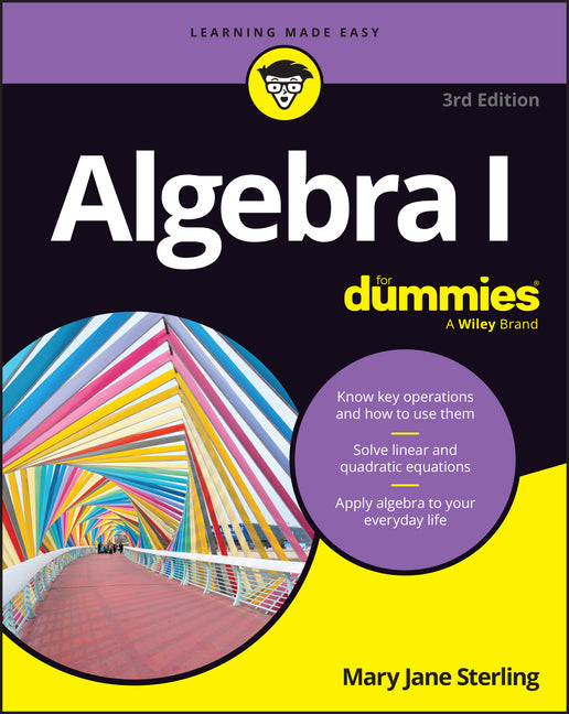 Book cover for Algebra I for Dummies
