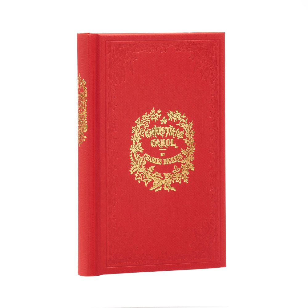 Book cover for A Christmas Carol: A Faithful Reproduction of the Original First Edition