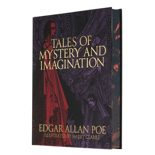 Book cover for Edgar Allan Poe's Tales of Mystery and Imagination: Illustrated by Harry Clarke