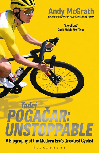 Book cover for Tadej Pogacar: Unstoppable