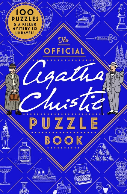 Book cover for Official Agatha Christie Puzzle Book: Put Your Detective Skills to the Ultimate Test