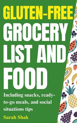 Book cover for Gluten-Free Grocery list and Food