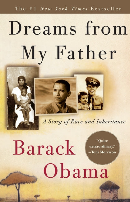 Book cover for Dreams from My Father: A Story of Race and Inheritance