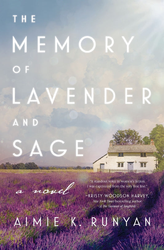 Book cover for The Memory of Lavender and Sage