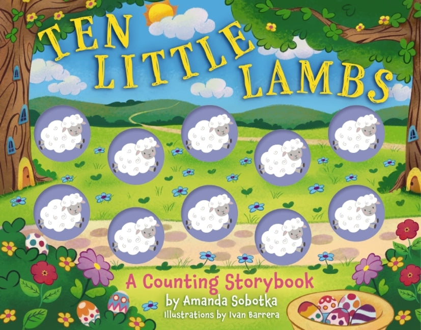 Book cover for Ten Little Lambs: A Counting Storybook