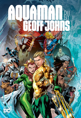 Book cover for Aquaman by Geoff Johns Omnibus