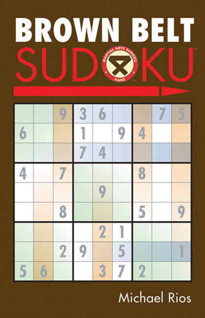 Book cover for Brown Belt Sudoku(r)