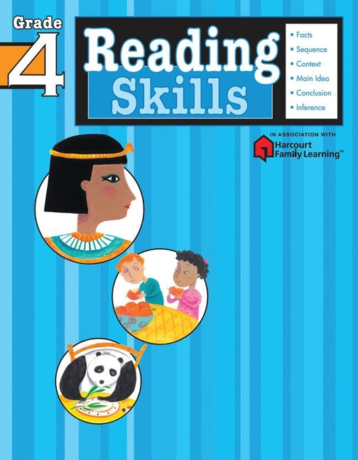 Book cover for Reading Skills: Grade 4 (Flash Kids Harcourt Family Learning)