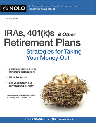 Book cover for Iras, 401(k)S & Other Retirement Plans: Strategies for Taking Your Money Out