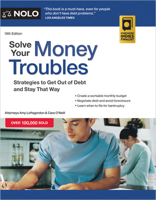 Book cover for Solve Your Money Troubles: Strategies to Get Out of Debt and Stay That Way