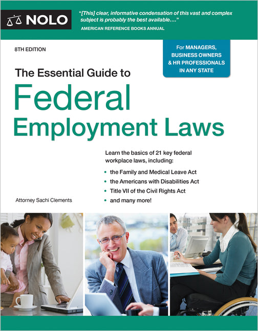 Book cover for Essential Guide to Federal Employment Laws (Eight)