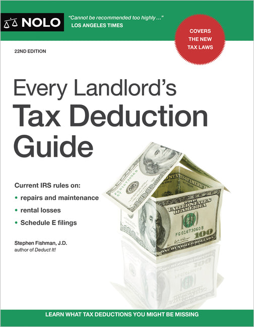Book cover for Every Landlord's Tax Deduction Guide (Twenty Second)