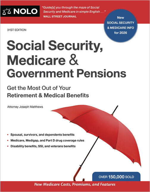 Book cover for Social Security, Medicare & Government Pensions: Get the Most Out of Your Retirement and Medical Benefits (Thirty First)