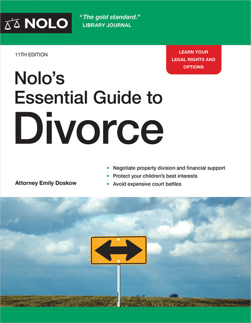 Book cover for Nolo's Essential Guide to Divorce