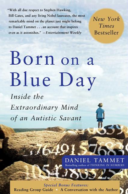 Book cover for Born on a Blue Day: Inside the Extraordinary Mind of an Autistic Savant