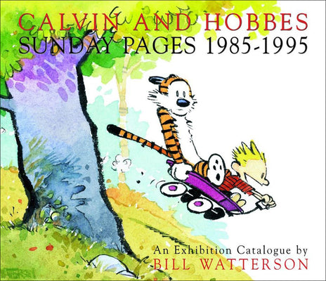 Book cover for Calvin and Hobbes Sunday Pages 1985-1995