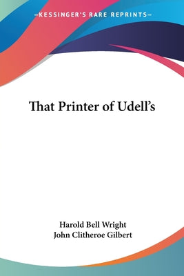 Book cover for That Printer of Udell's
