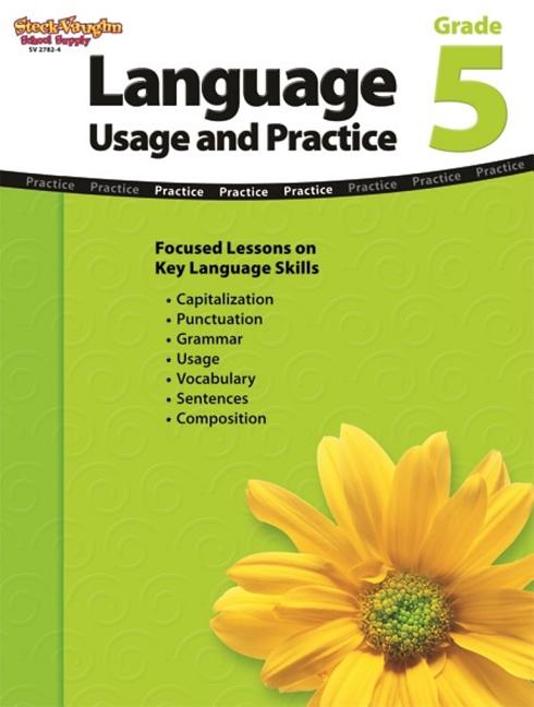 Book cover for Language Usage and Practice Grade 5: Usage and Practice Reproducible Grade 5
