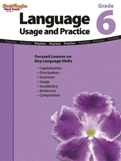Book cover for Language: Usage and Practice Reproducible Grade 6 (2007)