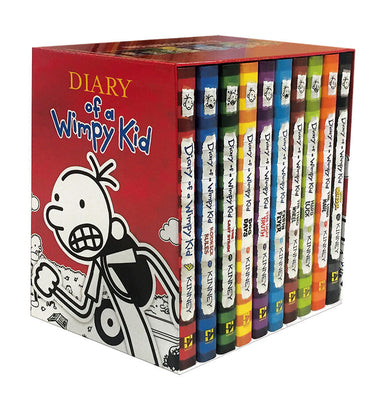 Book cover for Diary of a Wimpy Kid Box of Books