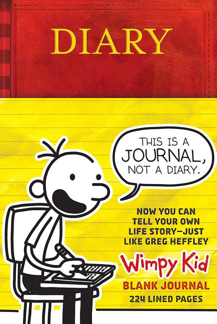 Book cover for Diary of a Wimpy Kid Blank Journal