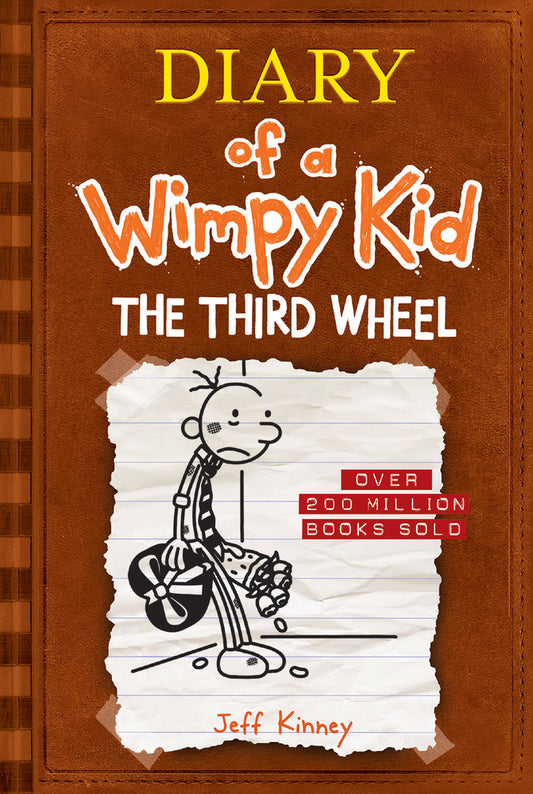 Book cover for The Third Wheel (Diary of a Wimpy Kid #7)