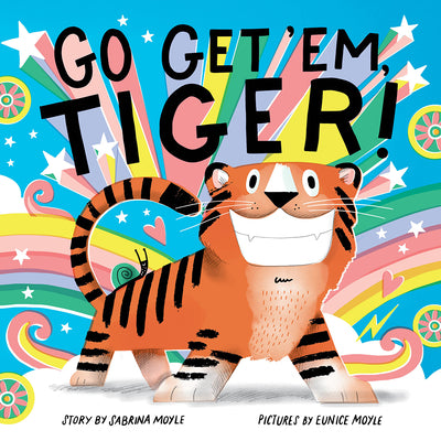 Book cover for Go Get 'Em, Tiger! (a Hello!lucky Book)