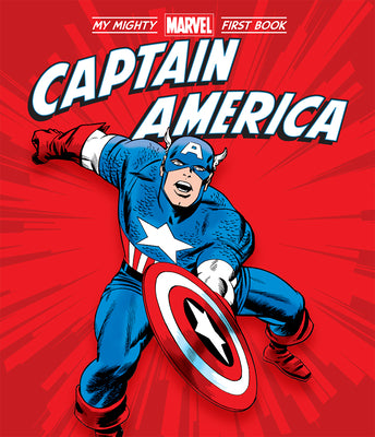 Book cover for Captain America: My Mighty Marvel First Book